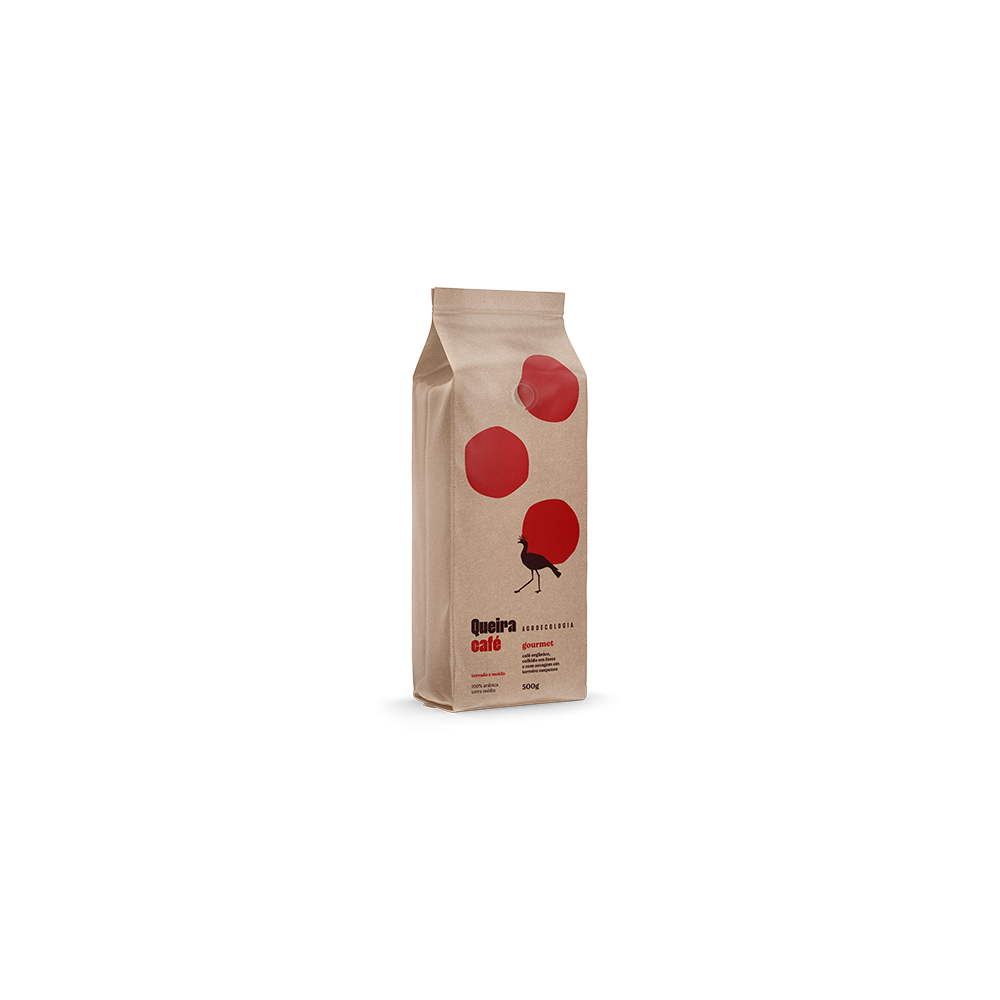 Café gourmet orgânico Queira, torrado e moído, 500g